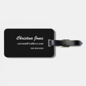 Clarinet Bagagelabel (Achterkant horizontaal)