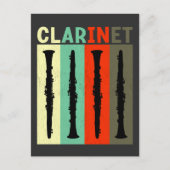 Clarinet Briefkaart (Voorkant)