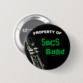 Clarinet Button voor band (Voorkant /achterkant)