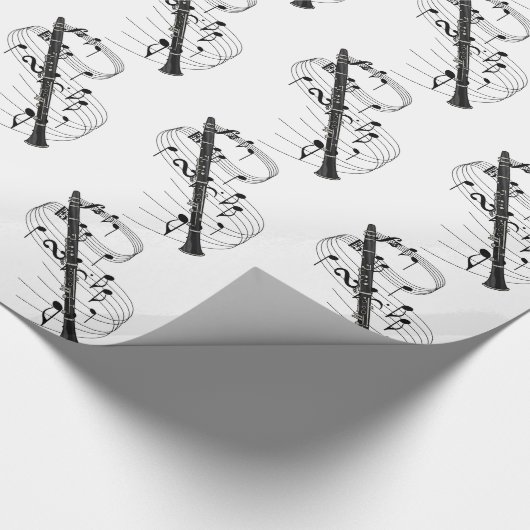 Clarinet Cadeaupapier (Hoek)