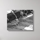 Clarinet Canvas Afdruk (Voorkant)