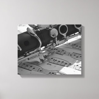 Clarinet Canvas Afdruk