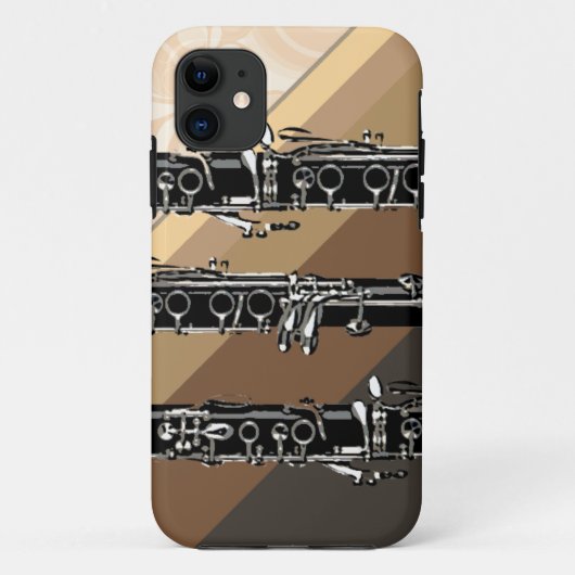 Clarinet Case-Mate iPhone Case (Achterkant)