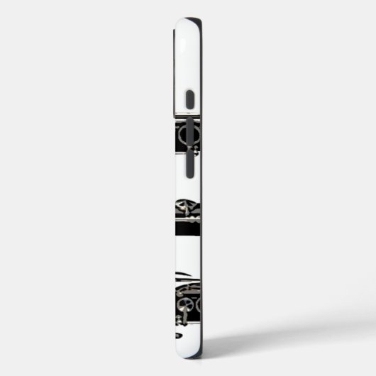Clarinet Case-Mate iPhone Case (Achterkant / Links)
