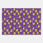 Clarinet Chick Clarinets Muzieknoten Inpakpapier Vel (Voorkant)