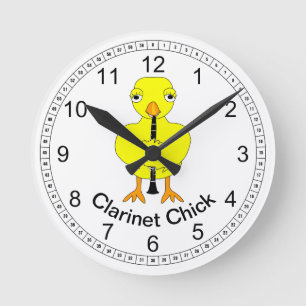 Clarinet Chick Ronde Klok