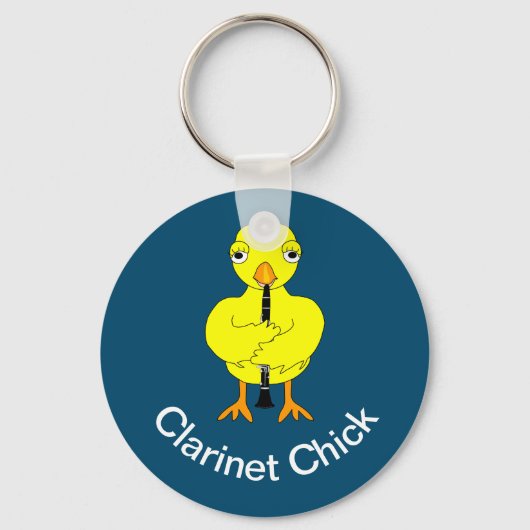 Clarinet Chick Sleutelhanger (Voorkant)