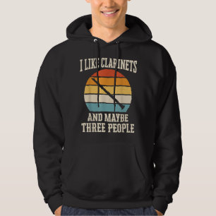 Clarinet Clarinetist Instrument1 Hoodie