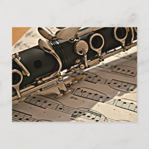 Clarinet Closeup Briefkaart
