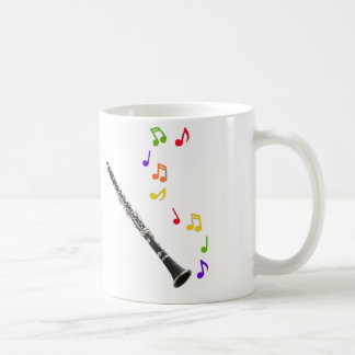 Clarinet Colorful Music Righthand Koffiemok