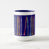 Clarinet Crayons op Blue Mok (Midden)