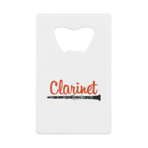 Clarinet Creditkaart Flessenopener