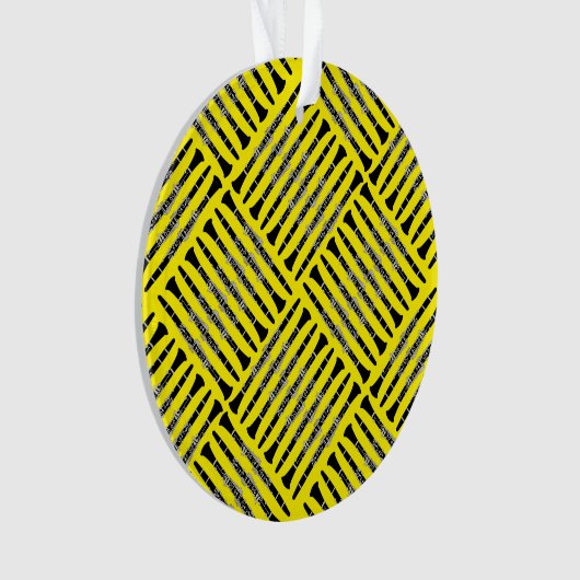 Clarinet Crosshatch Ornament (voorkant)