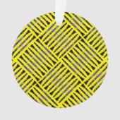 Clarinet Crosshatch Ornament (voorkant)