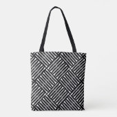 Clarinet Crosshatch Tote Bag (Achterkant)