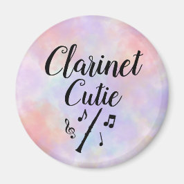 Clarinet Cutie Waterverf Music Magnet