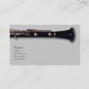 Clarinet en Mozart Visitekaartje