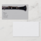 Clarinet en Mozart Visitekaartje (Voorkant / Achterkant)