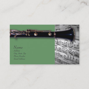 Clarinet en Mozart Visitekaartje
