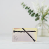 Clarinet en Visitekaartje (Staand voorkant)