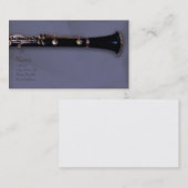 Clarinet en Visitekaartje (Voorkant / Achterkant)