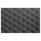 Clarinet Fabric - Donkerdonker Stof (Fat Quarter)