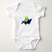 Clarinet Frog Romper (Voorkant)