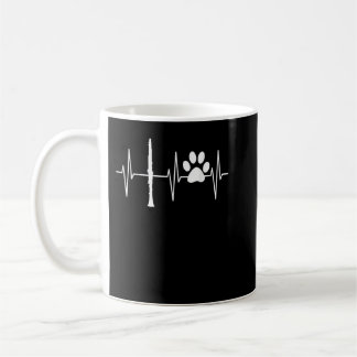 Clarinet Funny Dog Lover Clarinetist Play Koffiemok