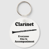 Clarinet Gift Sleutelhanger (Voorkant)
