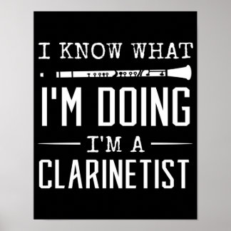 clarinet grappige citaten poster