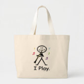 Clarinet Grote Tote Bag (Voorkant)