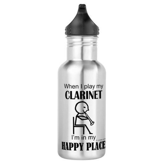 Clarinet Happy Place Waterfles (Rechts)
