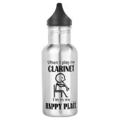 Clarinet Happy Place Waterfles (Links)