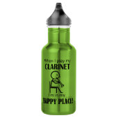 Clarinet Happy Place Waterfles (Rechts)