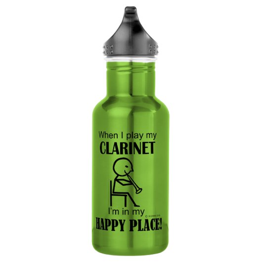 Clarinet Happy Place Waterfles (Rechts)
