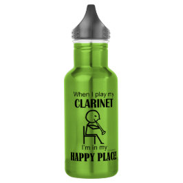 Clarinet Happy Place Waterfles