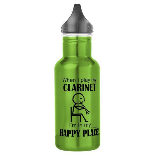Clarinet Happy Place Waterfles (Links)