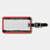 Clarinet Hoesje Label Bagagelabel (Voorkant horizontaal)