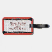 Clarinet Hoesje Label Bagagelabel (Achterkant horizontaal)