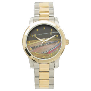Clarinet in Piano Watch van Leslie Harlow Horloge