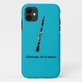 Clarinet iPhone Case (Achterkant)