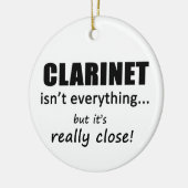 Clarinet is niet alles keramisch ornament (Links)