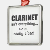 Clarinet is niet alles metalen ornament (Links)