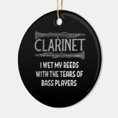Clarinet Keramisch Ornament (Links)