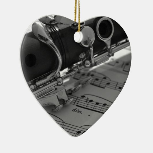 Clarinet Keramisch Ornament (Rechts)