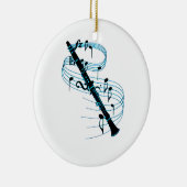 Clarinet Keramisch Ornament (Rechts)