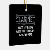 Clarinet Keramisch Ornament (Rechts)