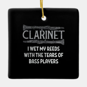 Clarinet Keramisch Ornament