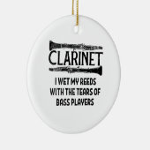 Clarinet Keramisch Ornament (Rechts)