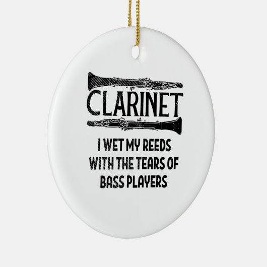 Clarinet Keramisch Ornament (Rechts)